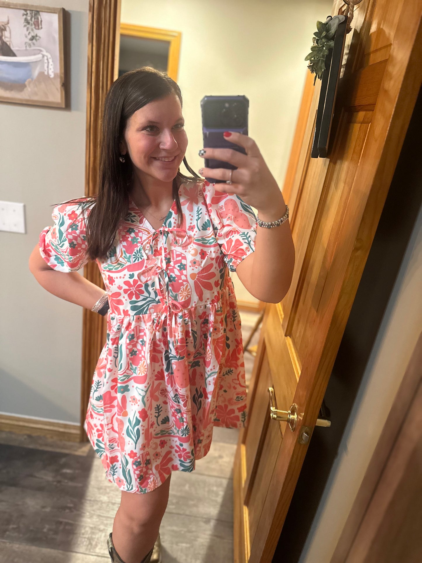 Neon Cowgirl Dress
