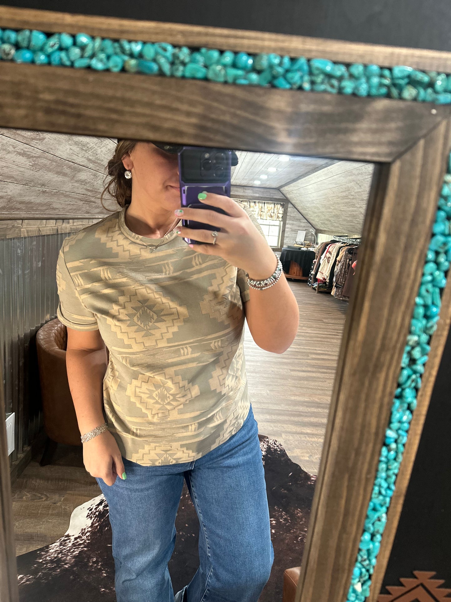 Aztec Sand Tee