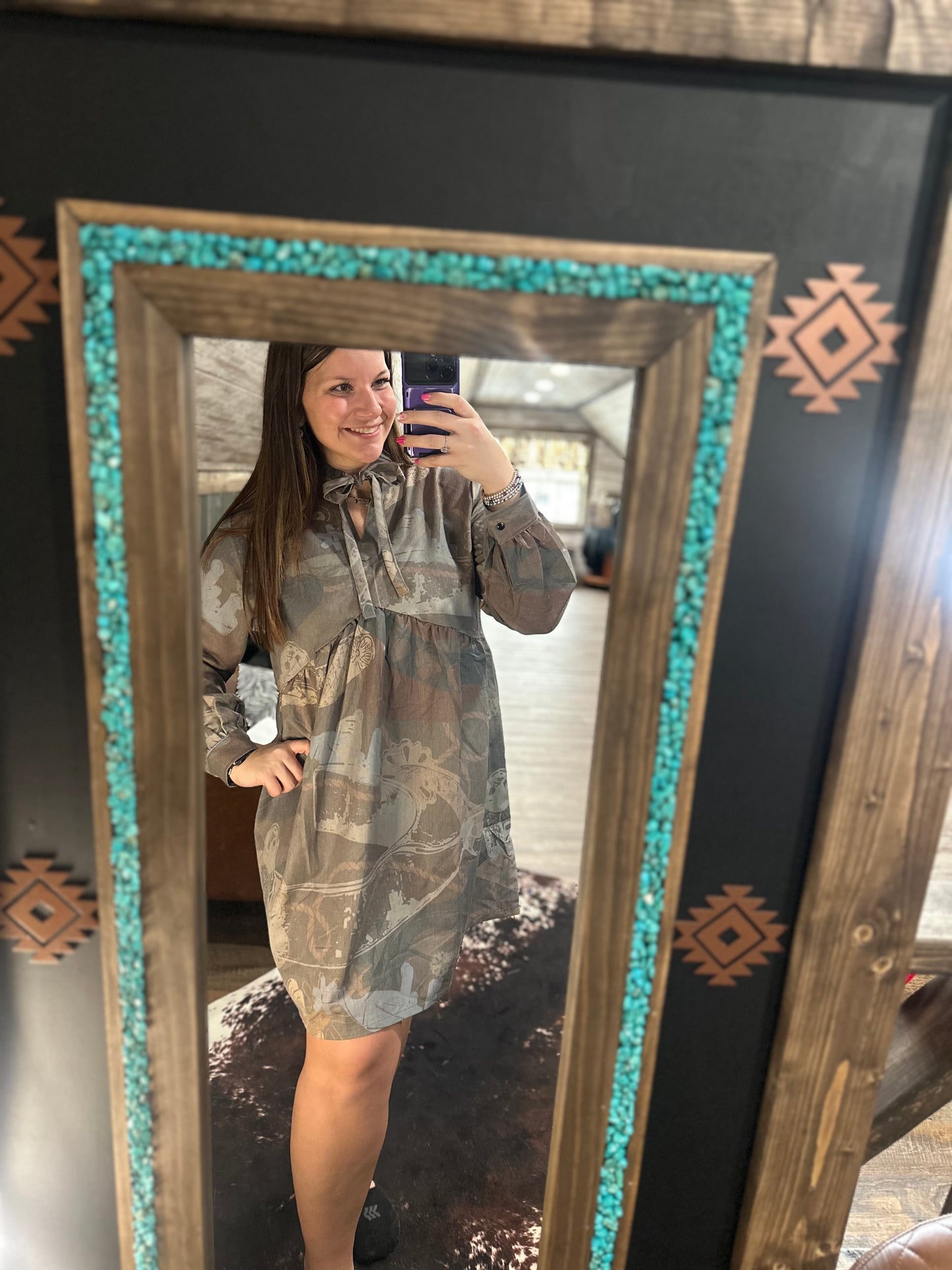 Western Tie Dress