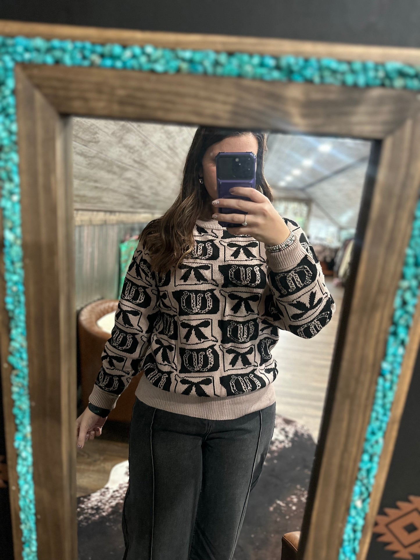 Lucky Bow Sweater
