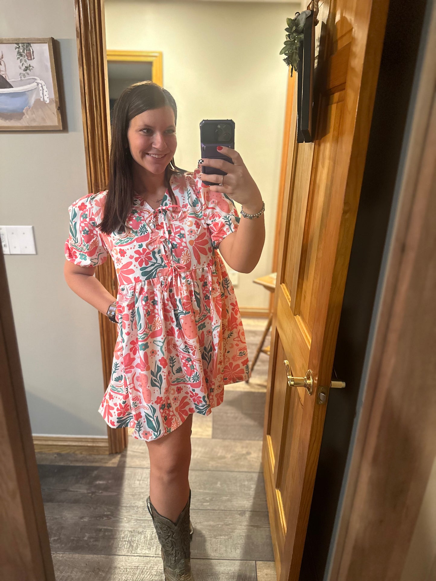 Neon Cowgirl Dress