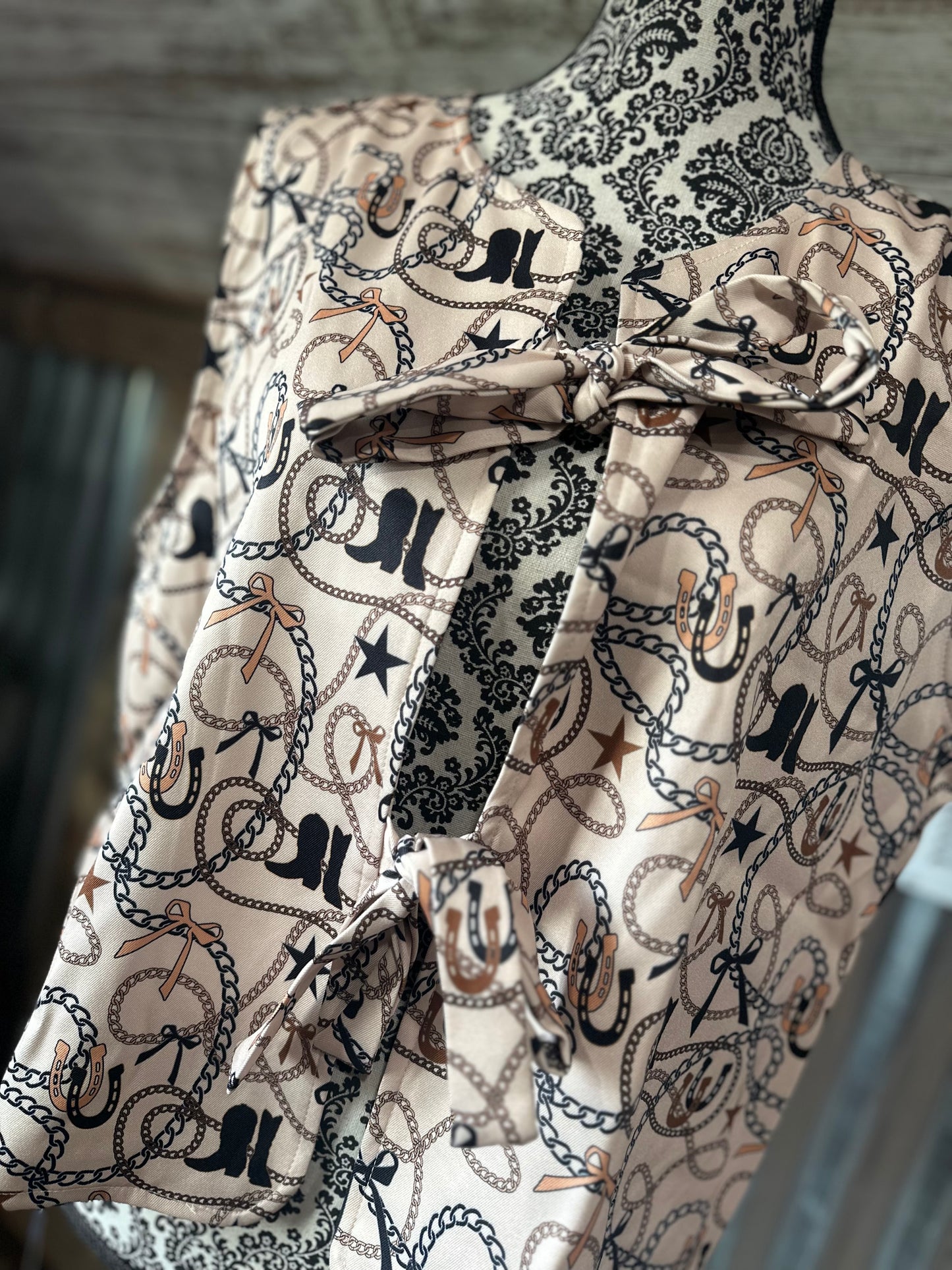 Rustic Chain Vest