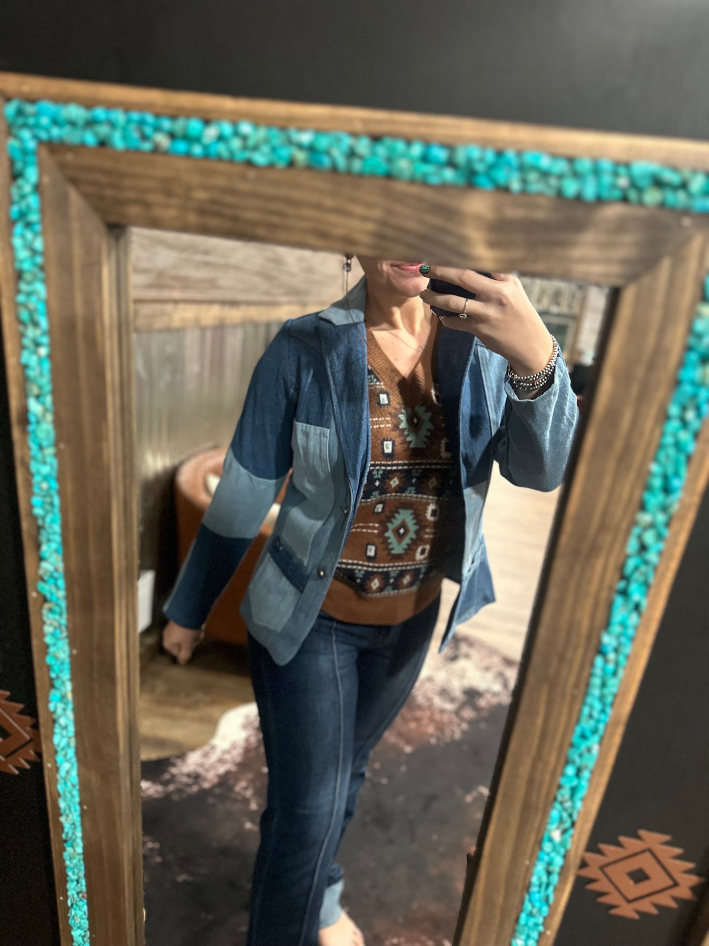 Denim Blazer