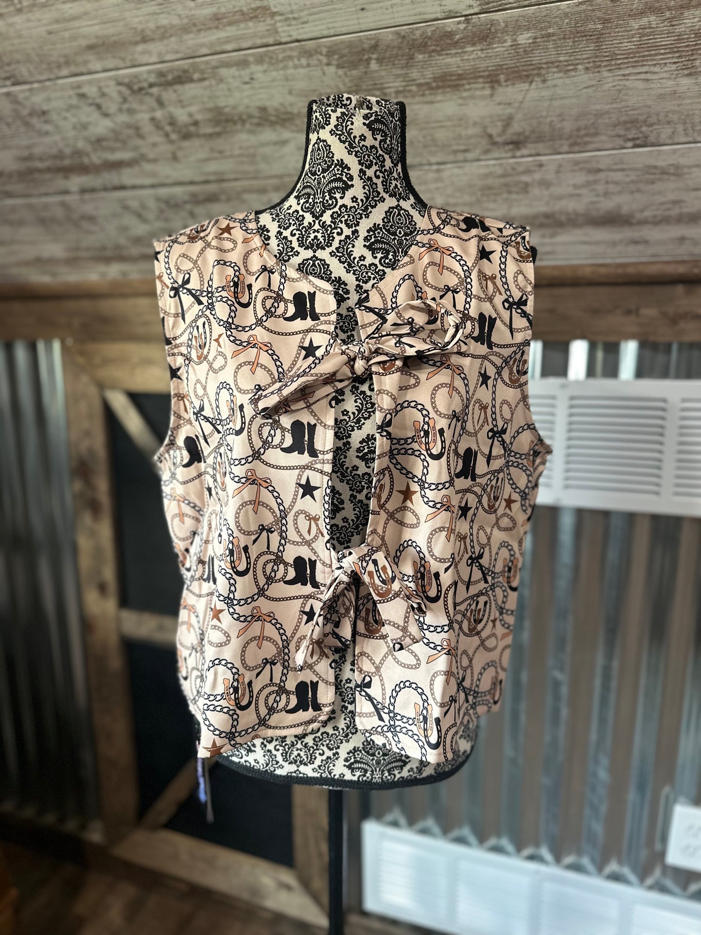 Rustic Chain Vest