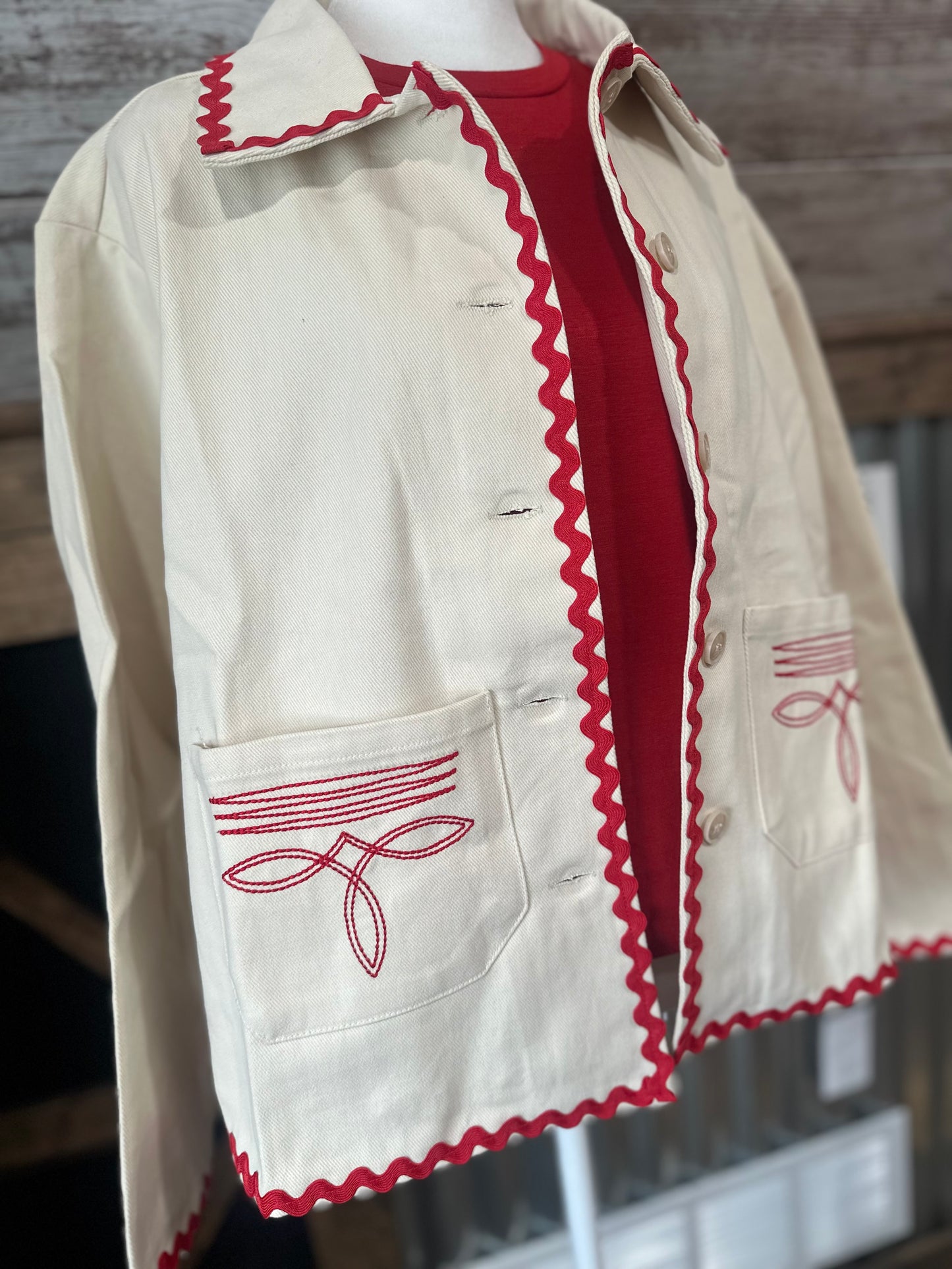 Ruby Boot Stitch Jacket