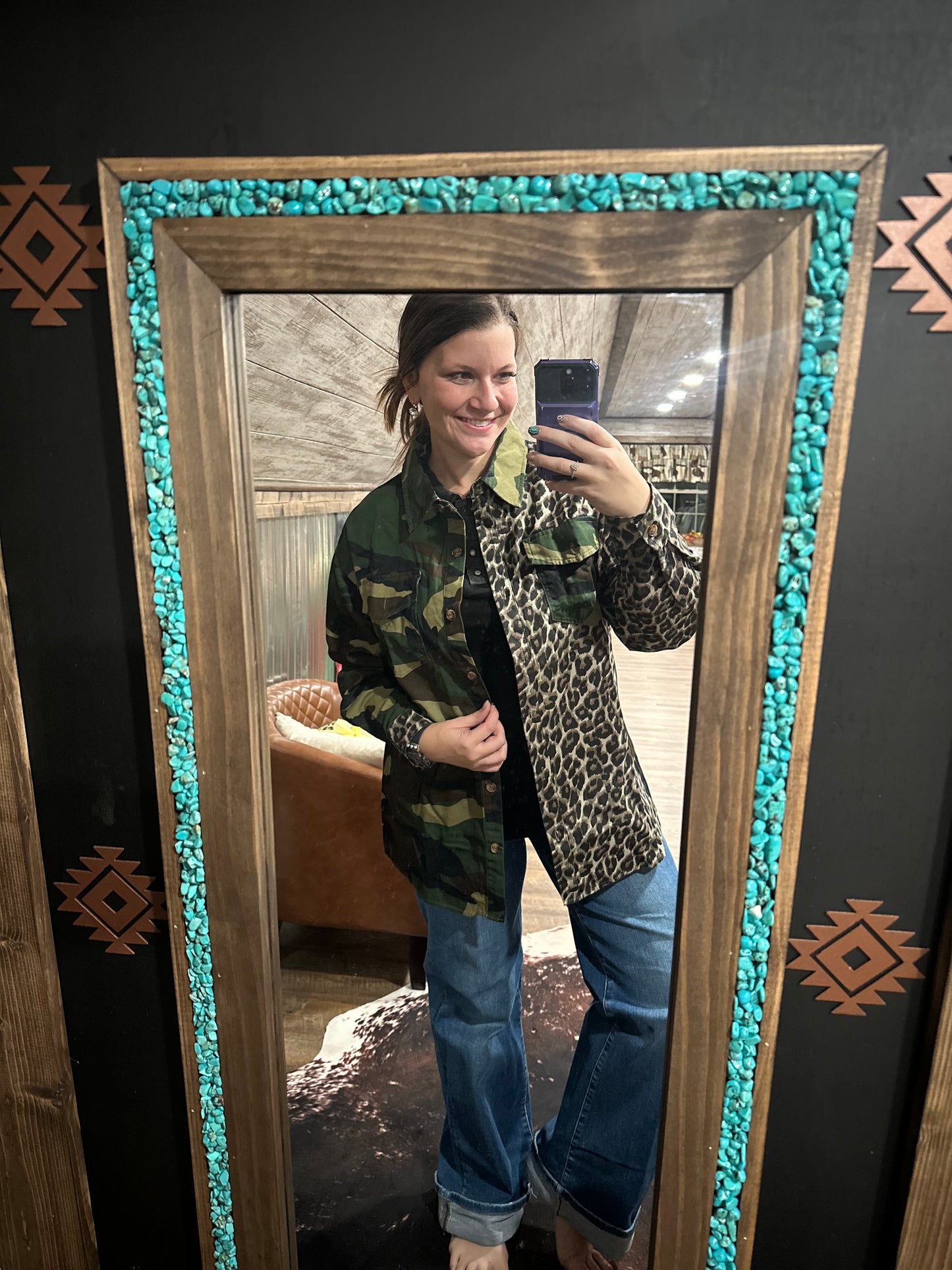 Camo/Cheetah Jacket