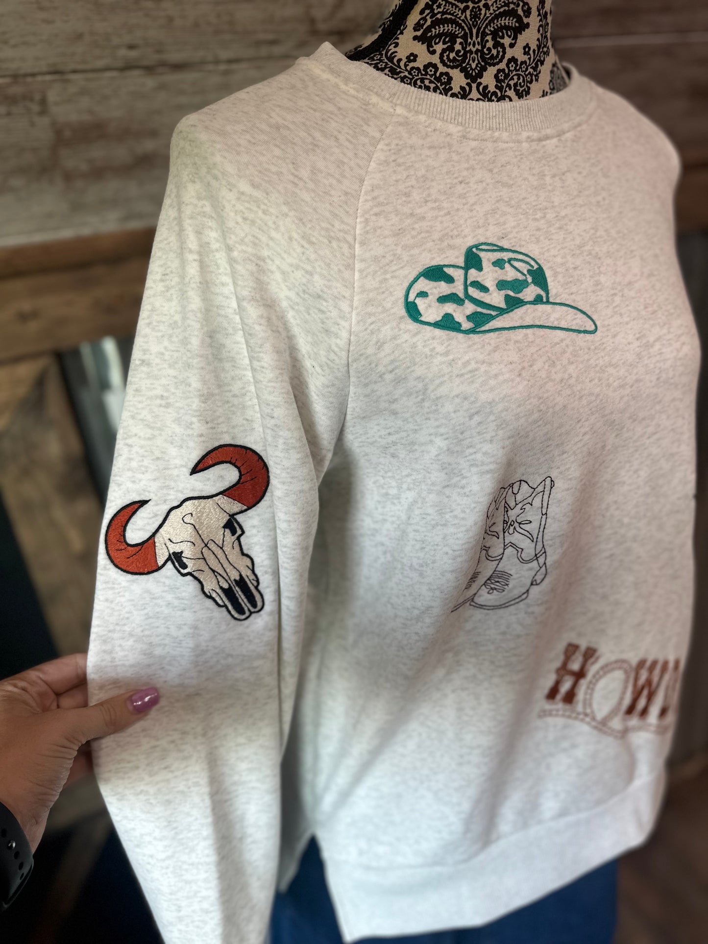 Western Stitch Crewneck