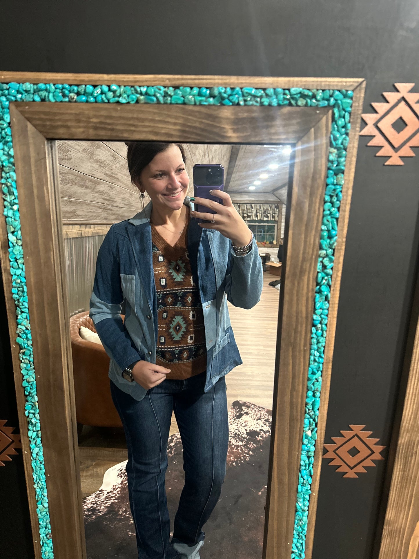 Denim Blazer