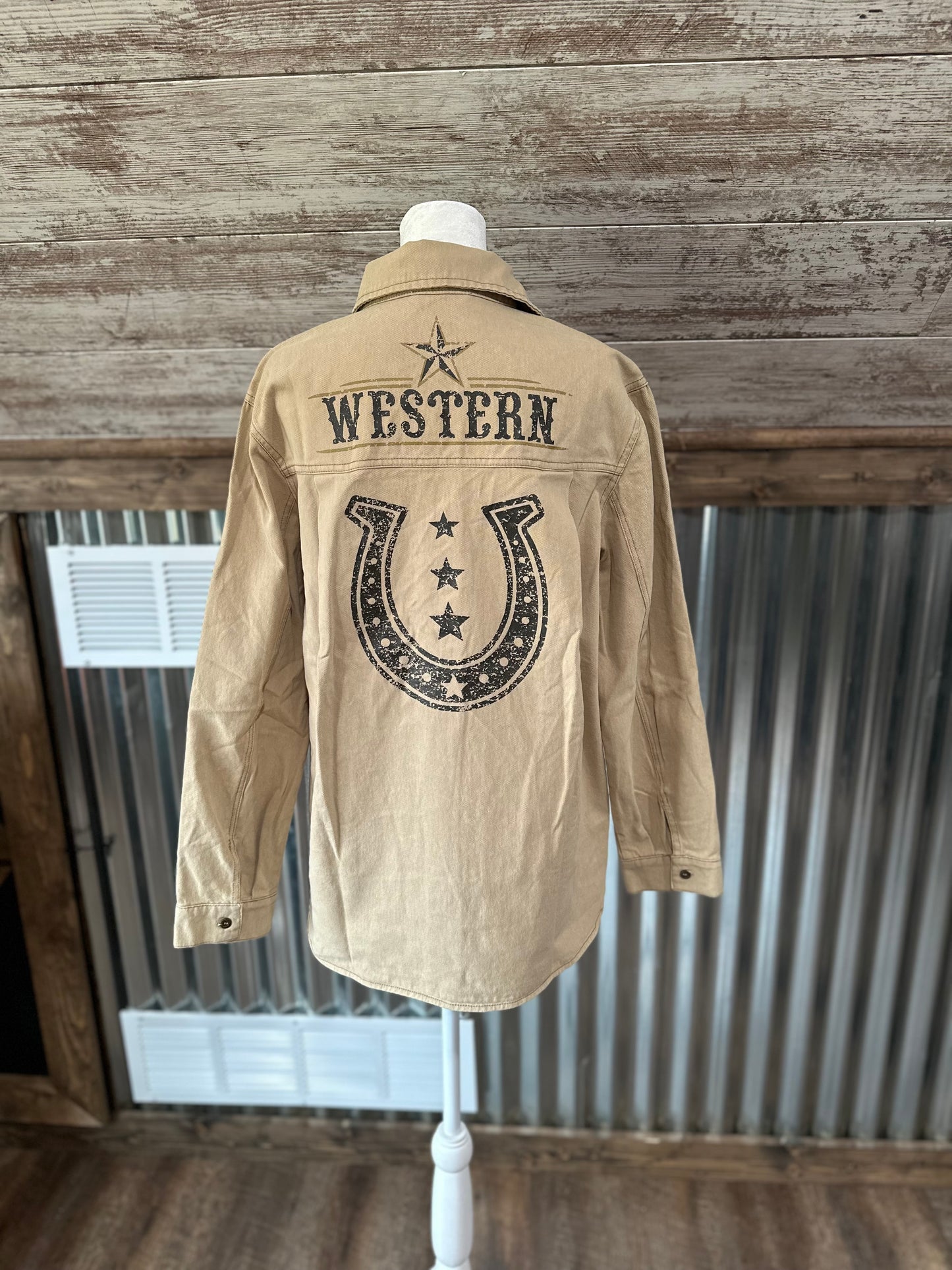 Western Tan Jacket