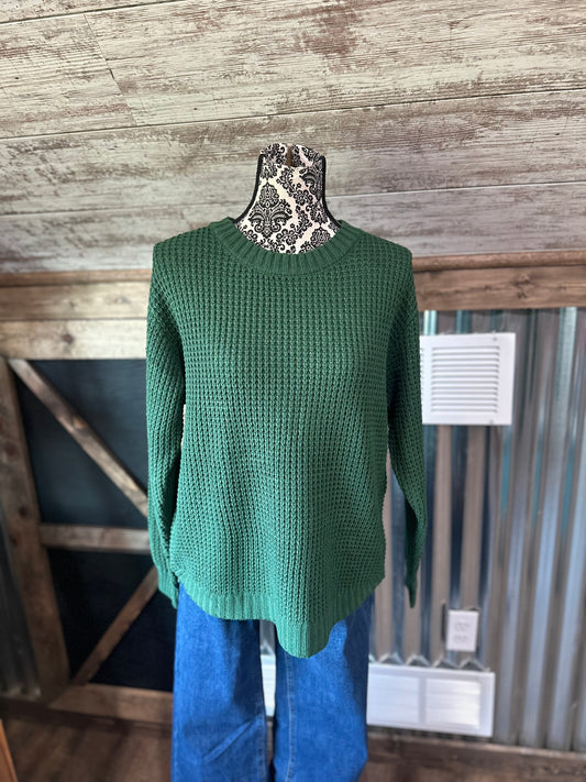 Green Sweater
