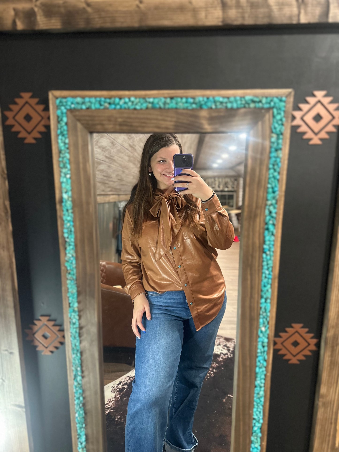 Rusty Tie Top