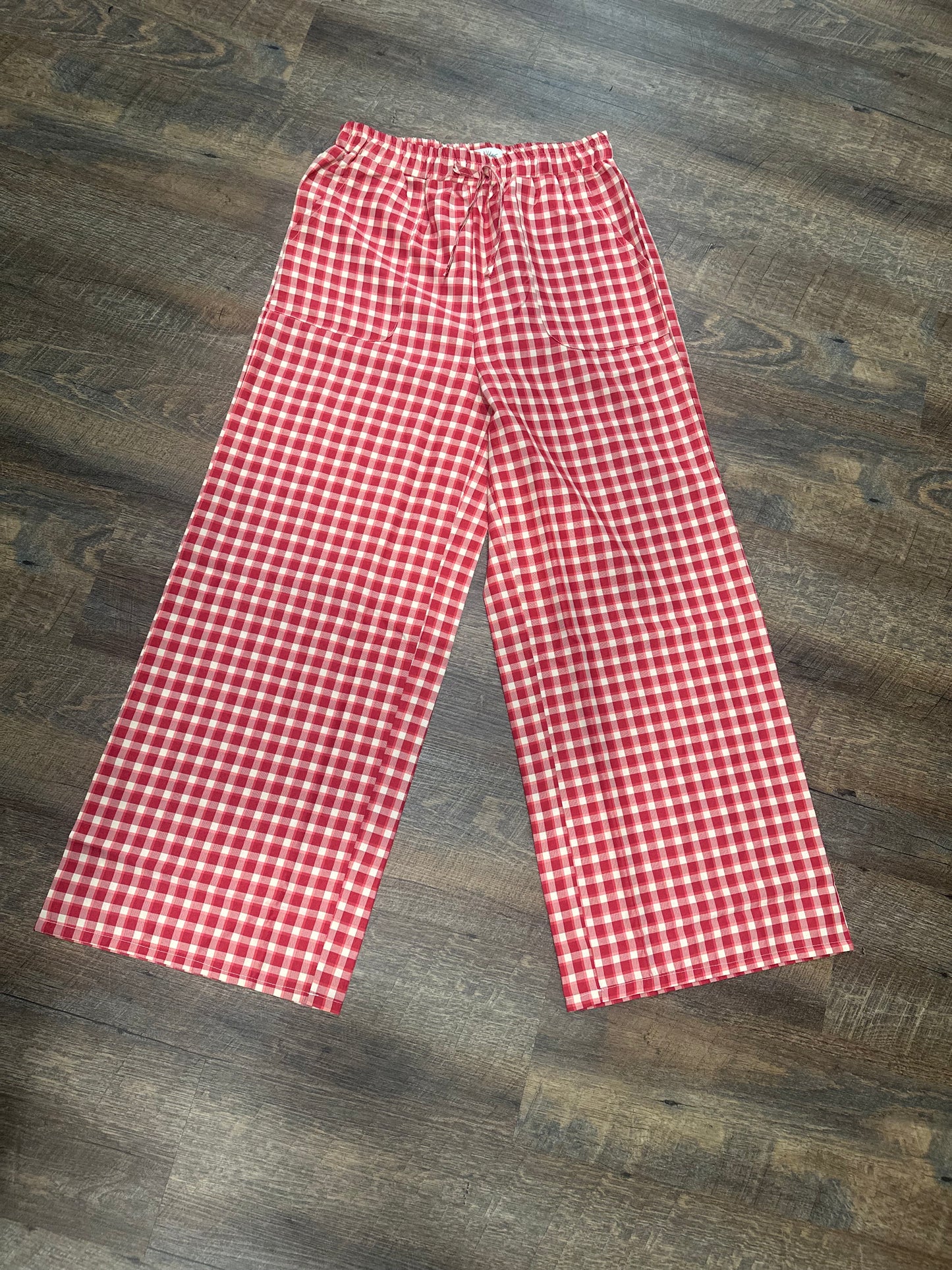 Red Check Pants