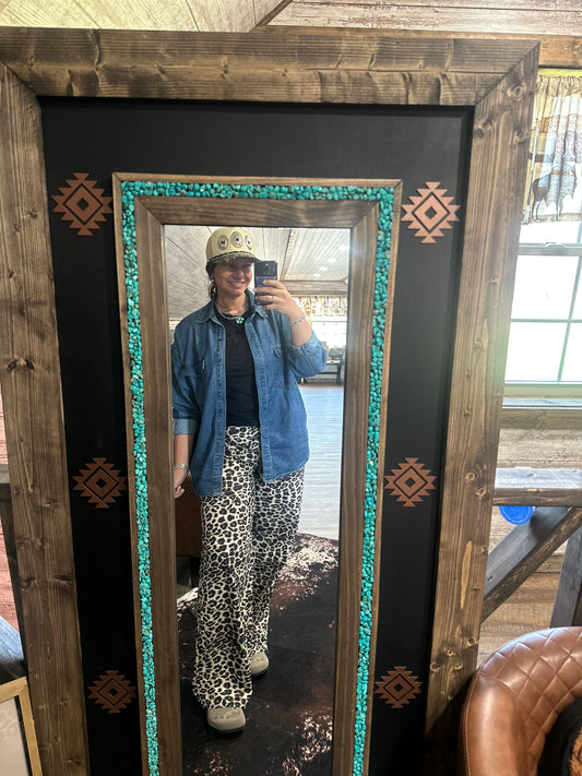 Cheetah Track Pants