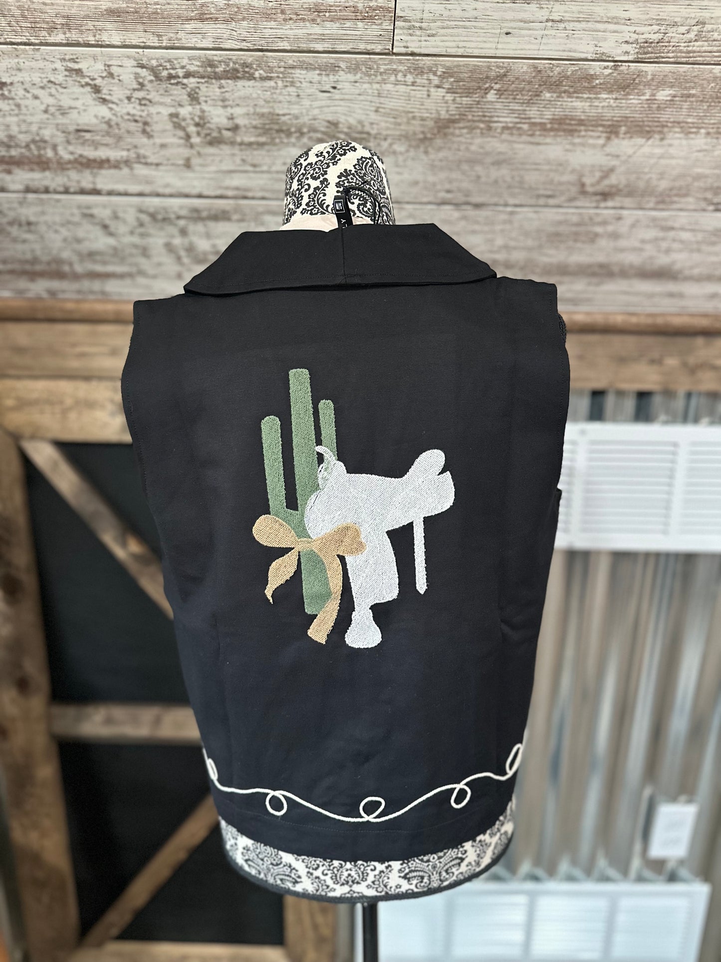 Saddle Up Tie Vest