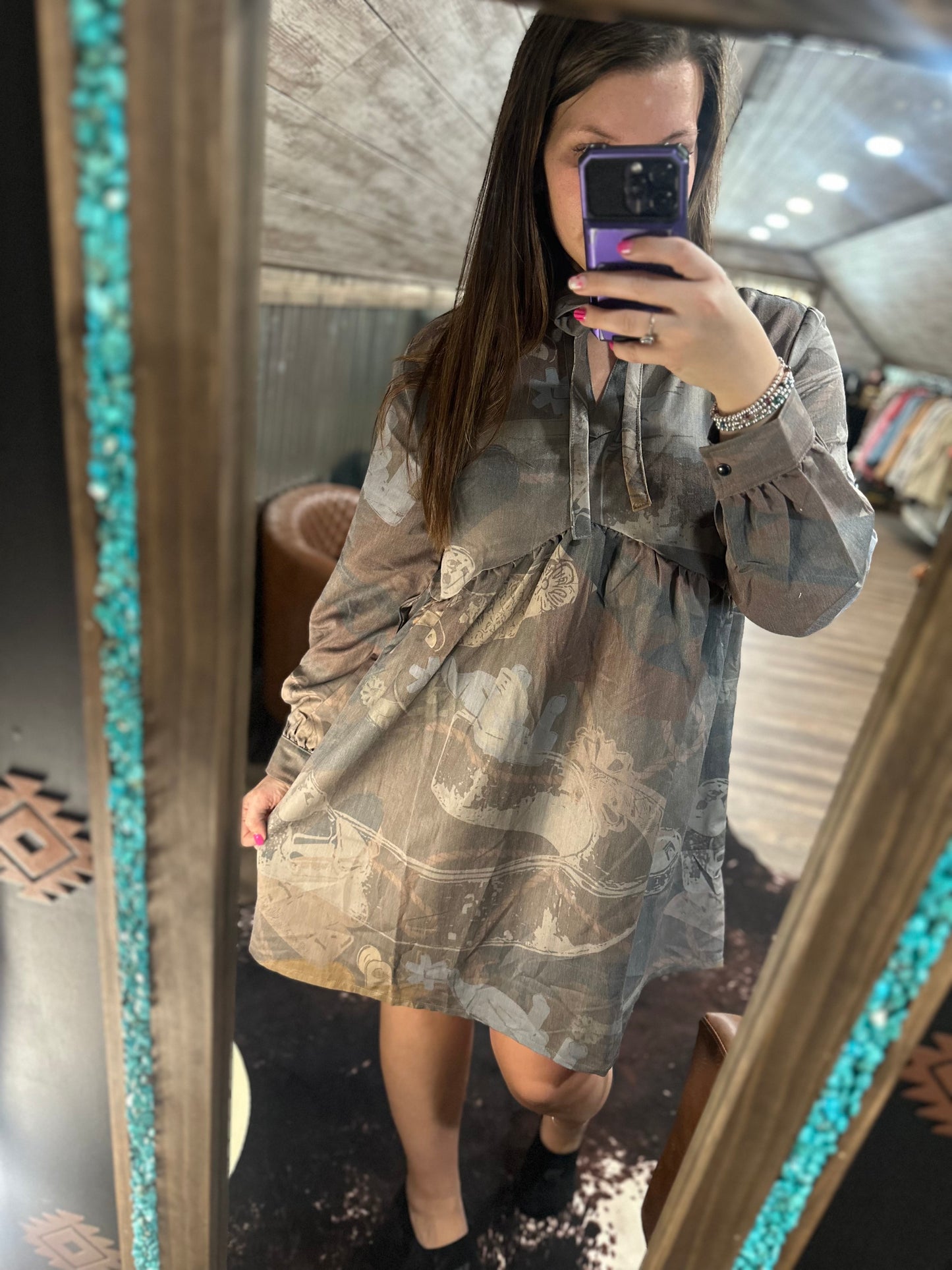 Western Tie Dress