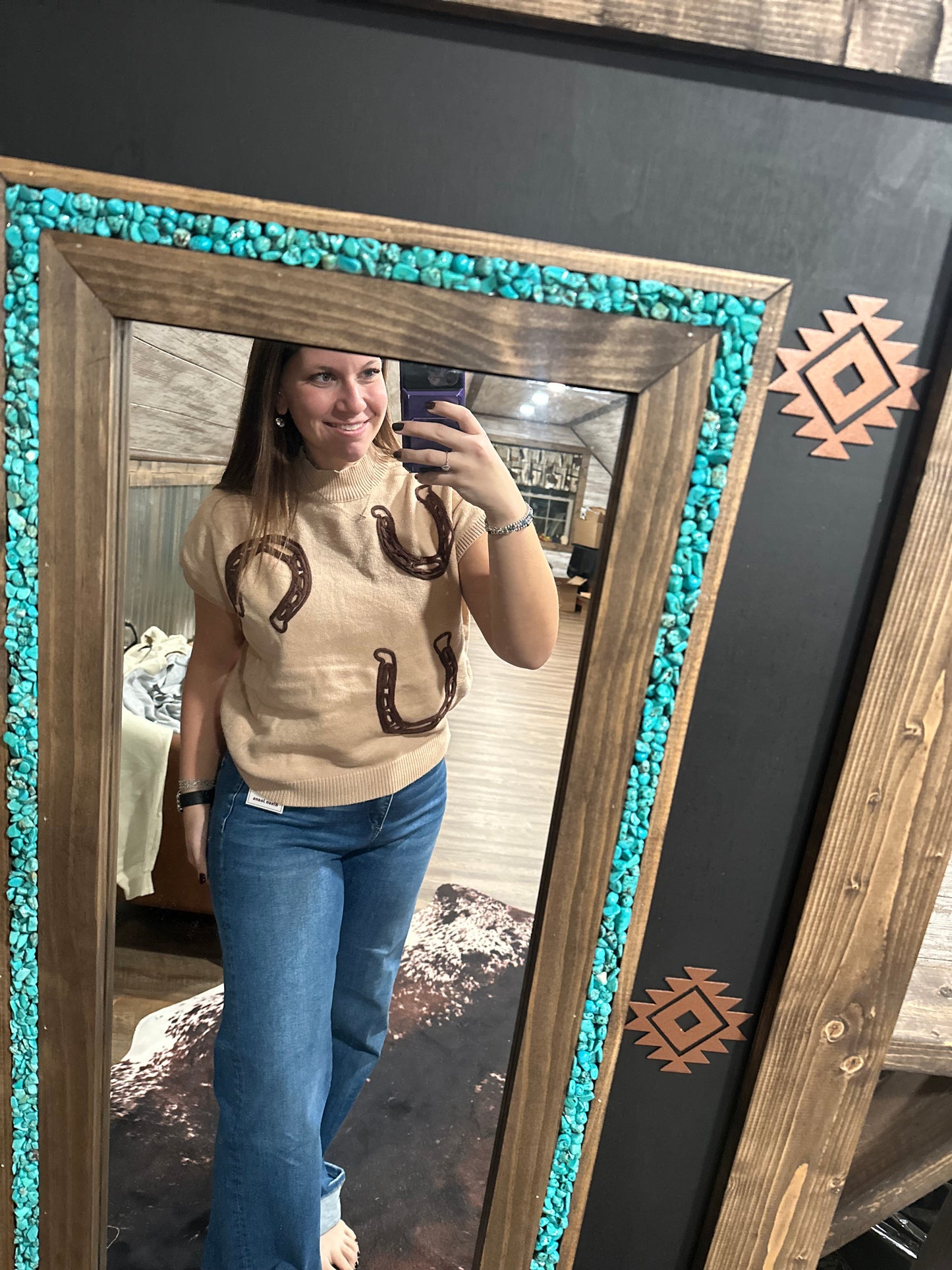 Horseshoe Sweater Vest