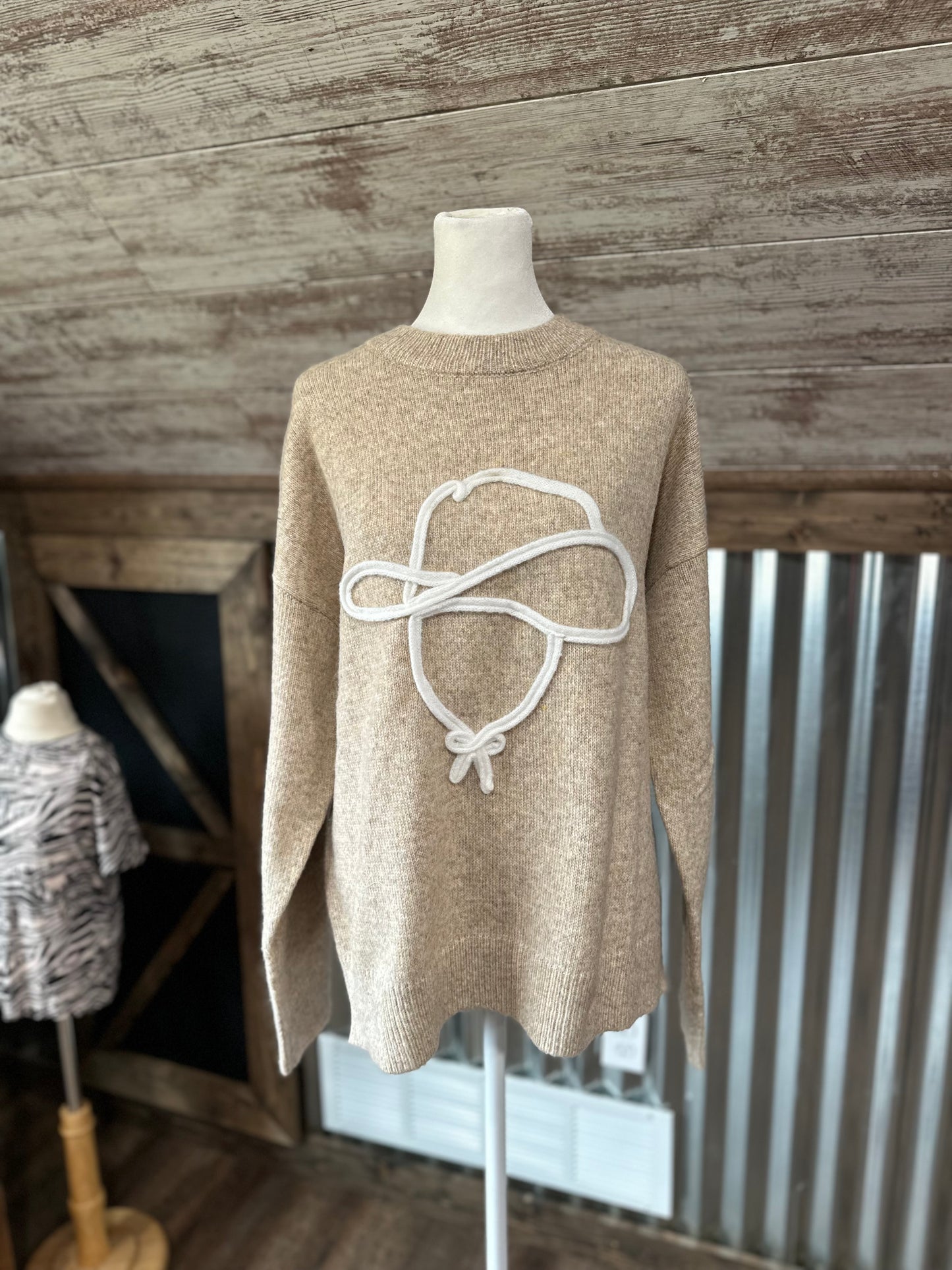 Howdy Cowboy Sweater