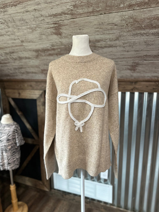 Howdy Cowboy Sweater