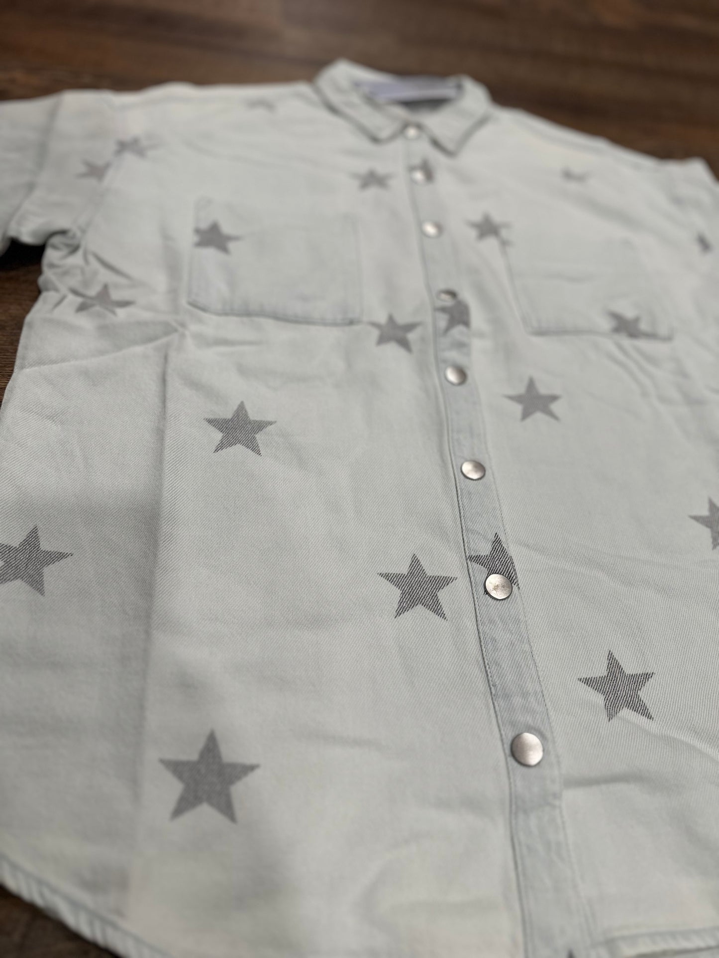 Soft Denim Star Jacket