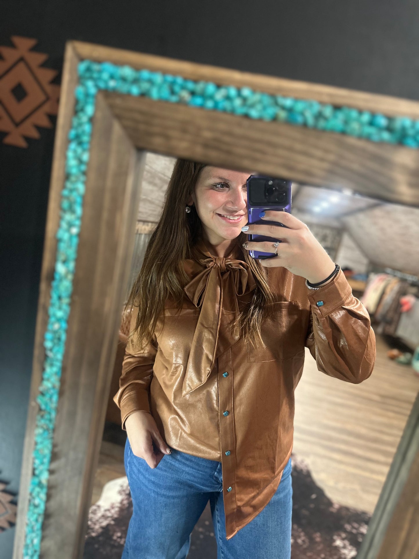 Rusty Tie Top