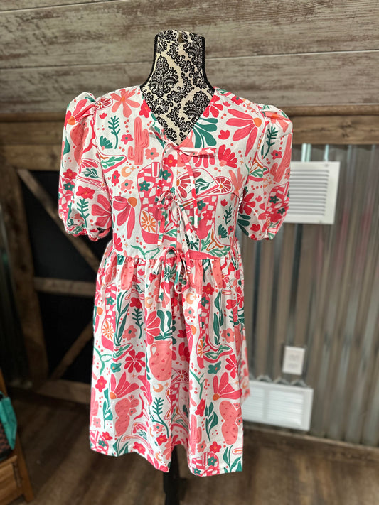 Neon Cowgirl Dress