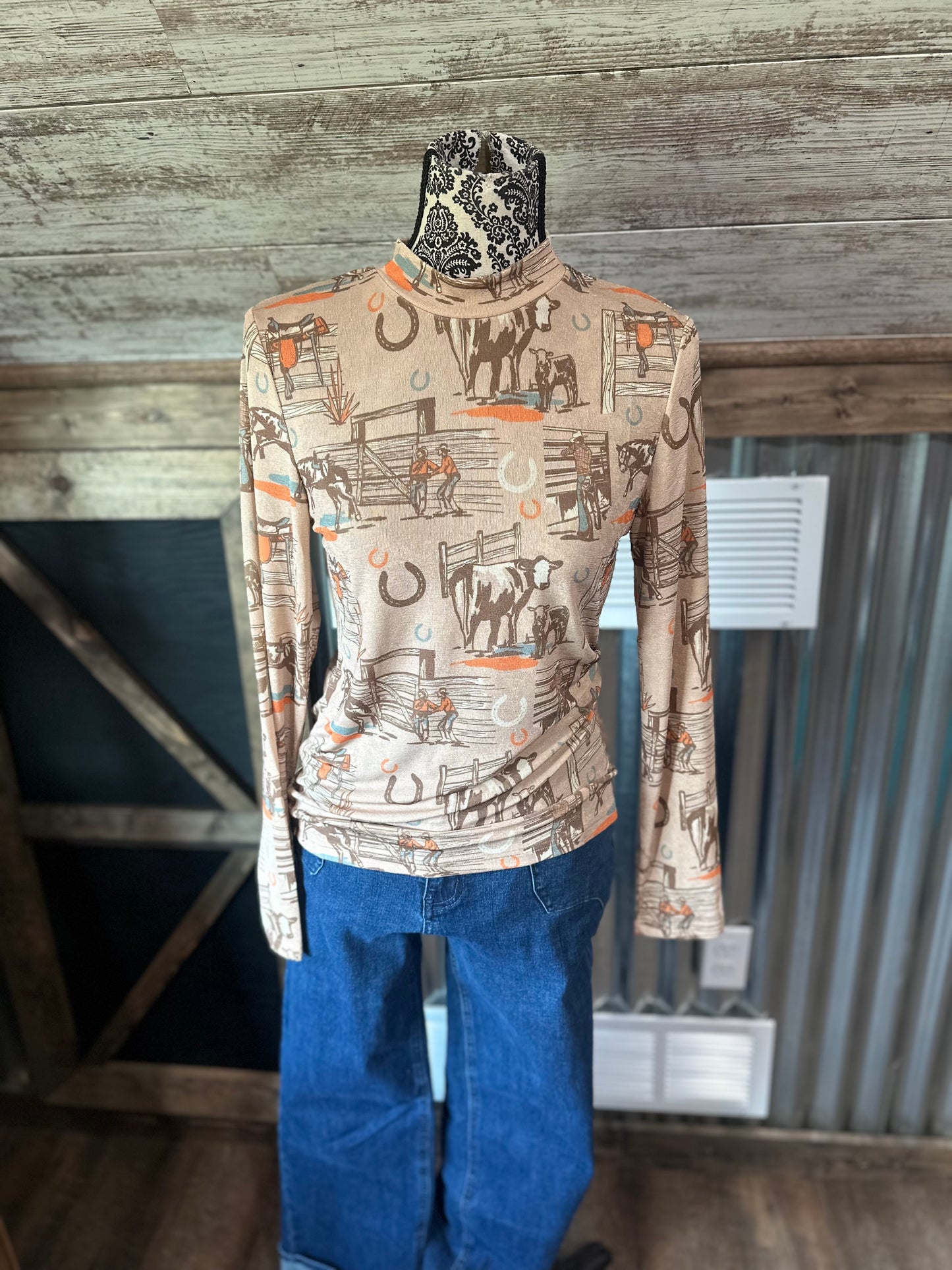 Sunset Ranch Top