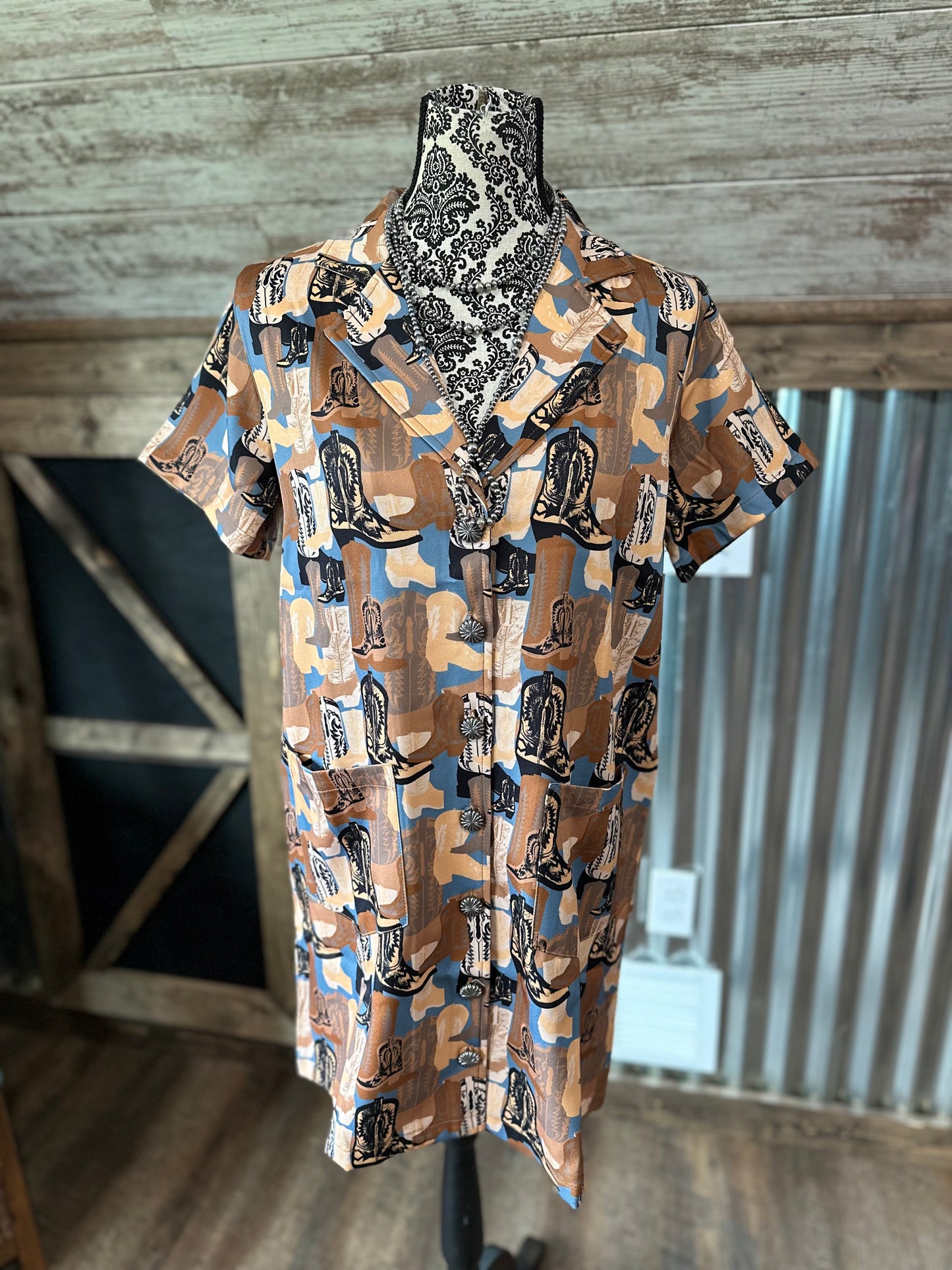 Boot Scootin Dress