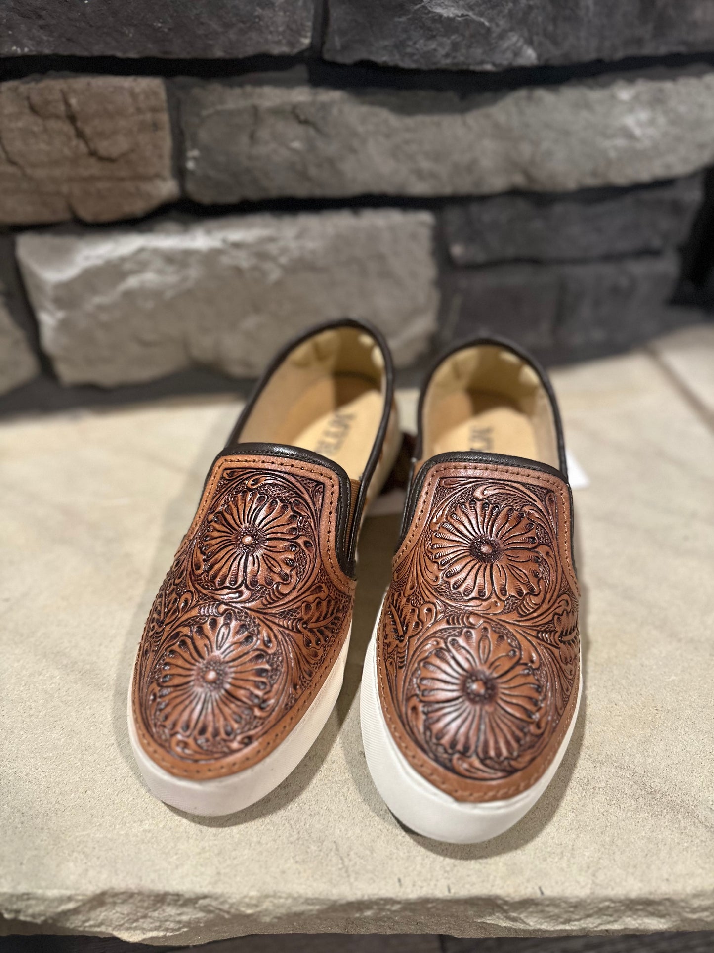 Tooled Leather Shoe