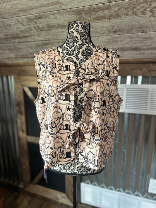 Rustic Chain Vest