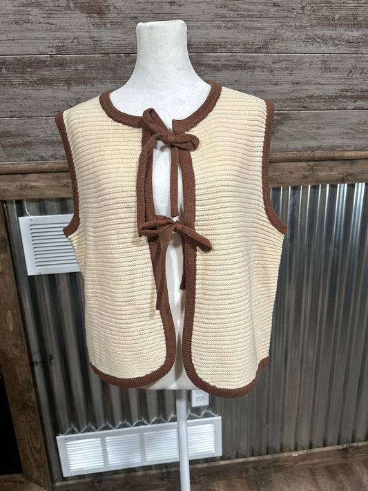 Neutral Tie Vest