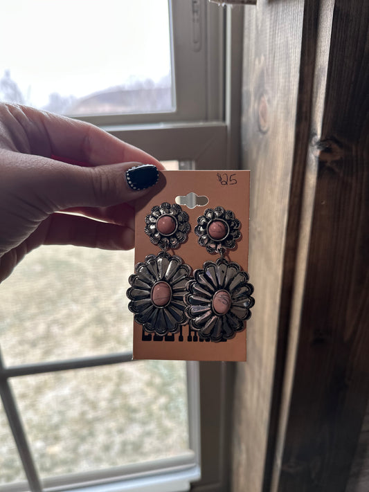 Pink Queen Earrings