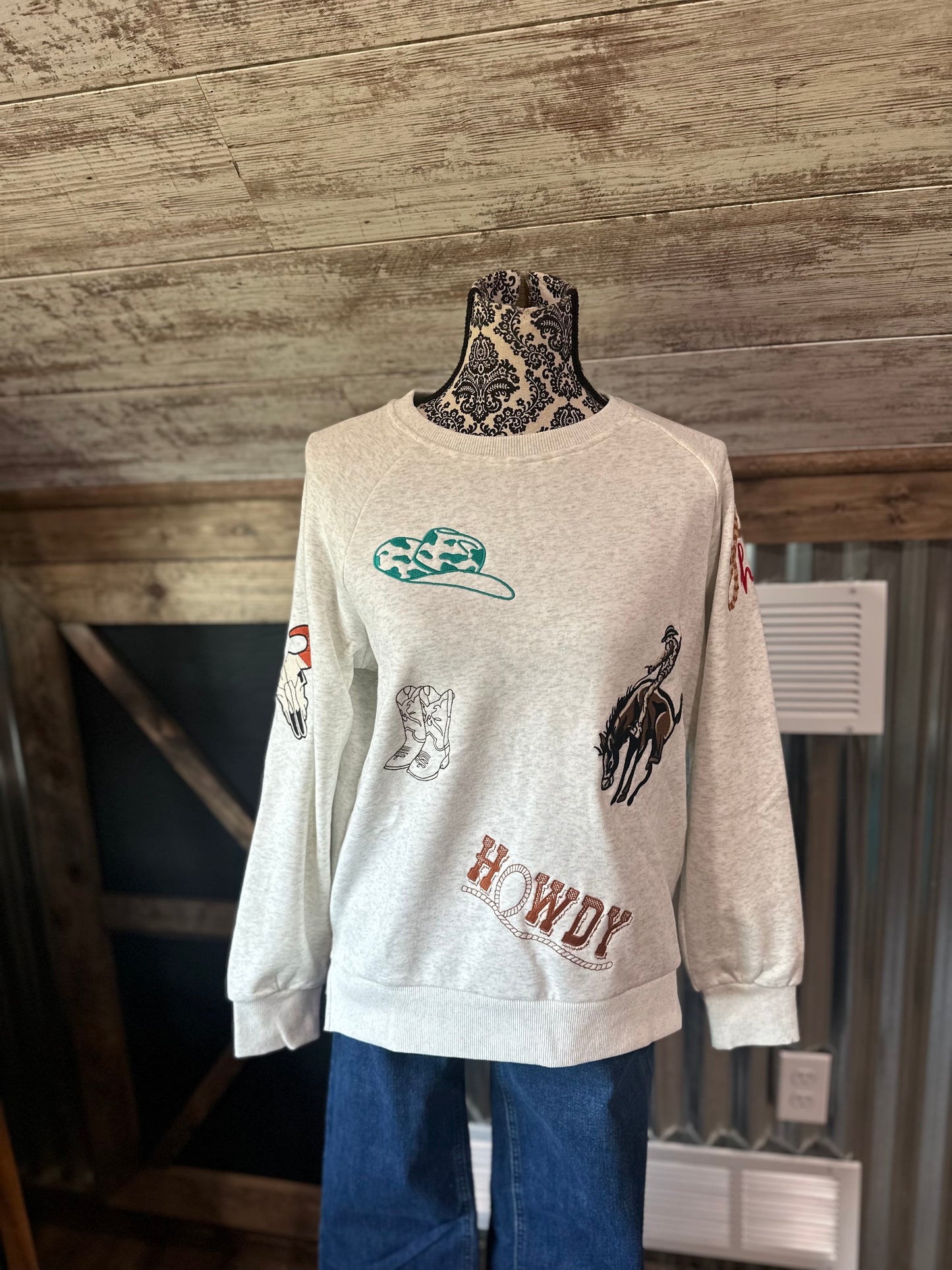 Western Stitch Crewneck