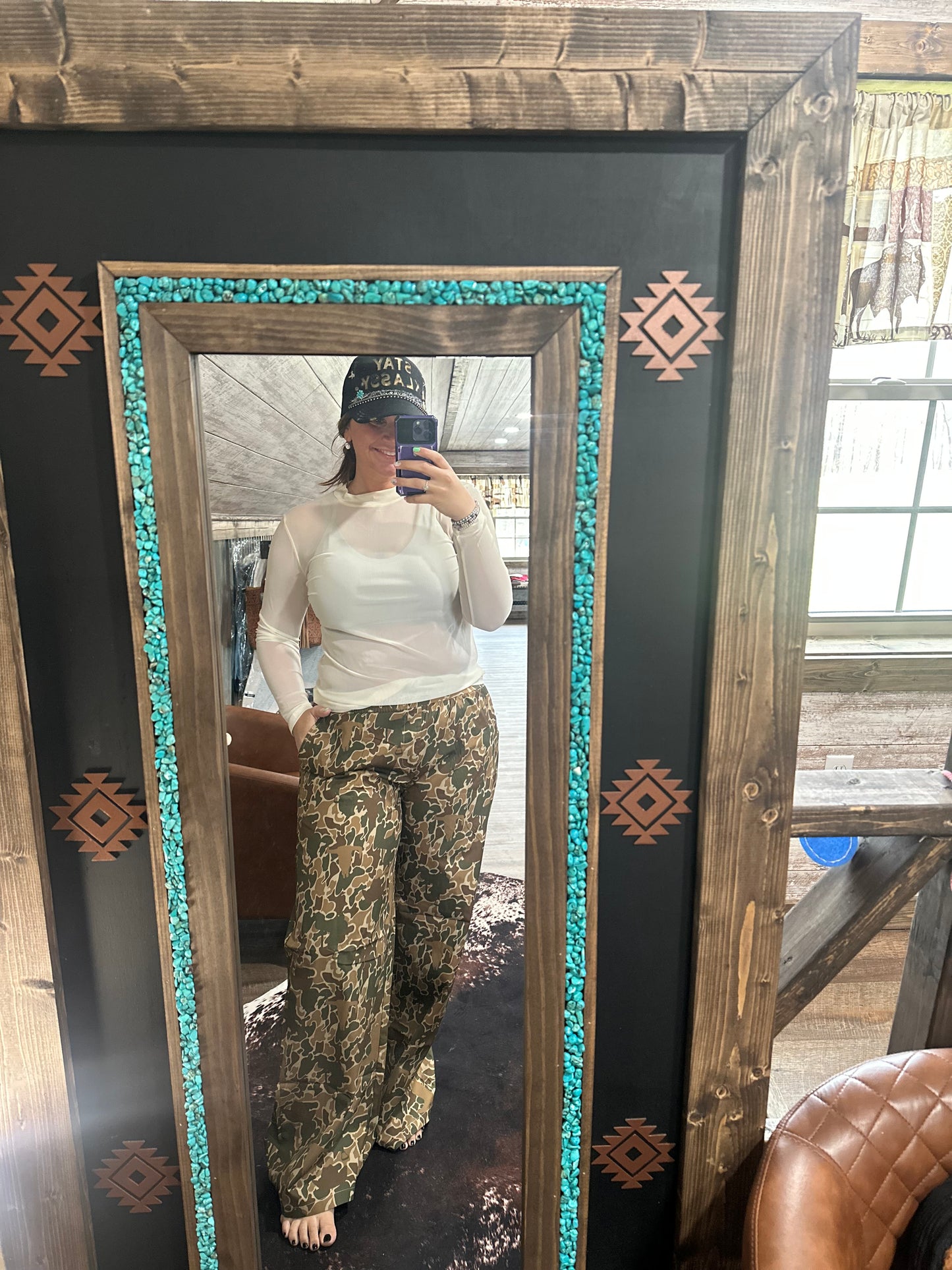 Camo Track Pants