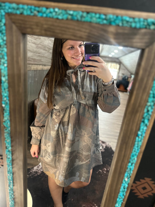 Western Tie Dress