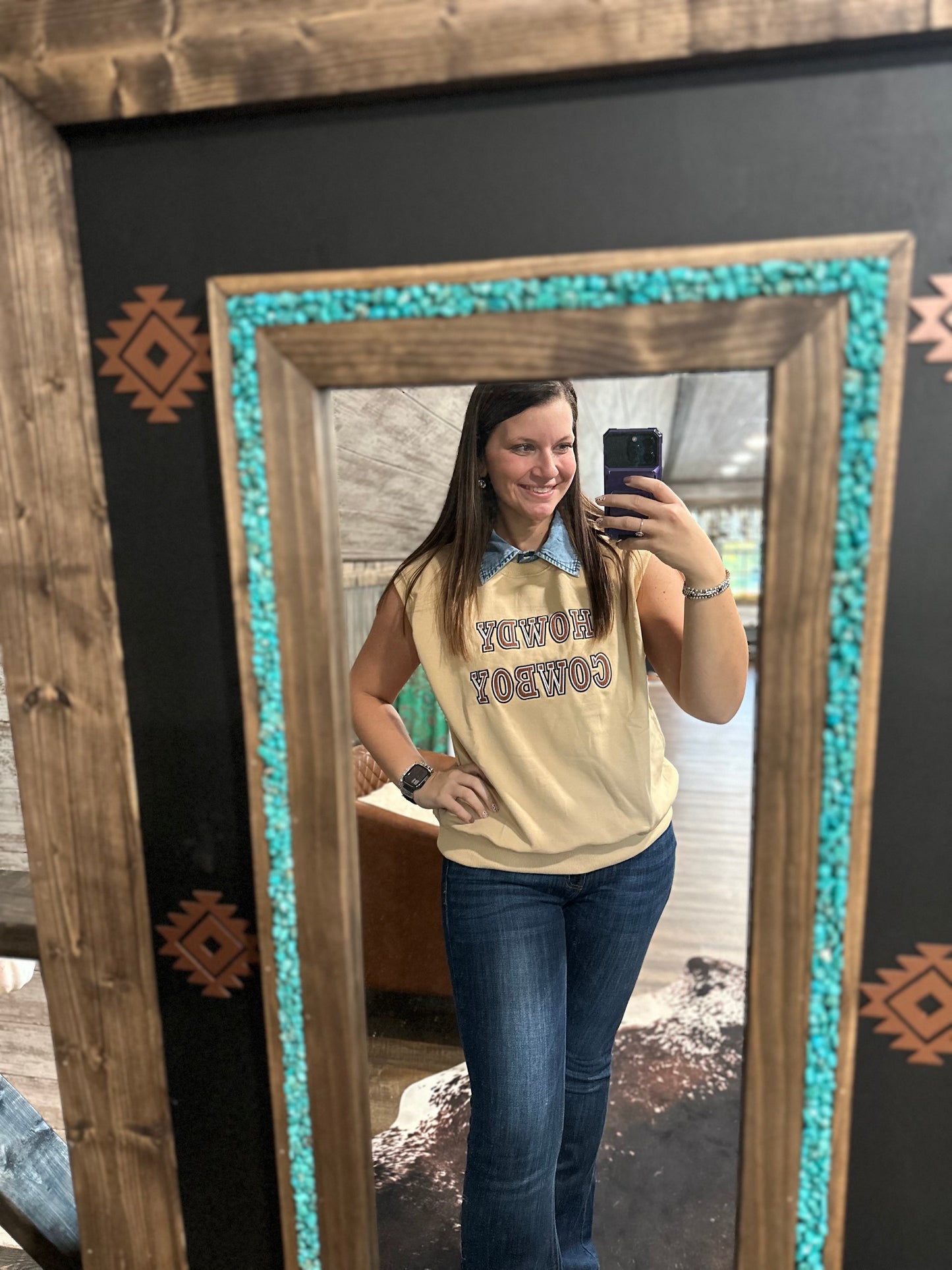 Howdy Cowboy Top