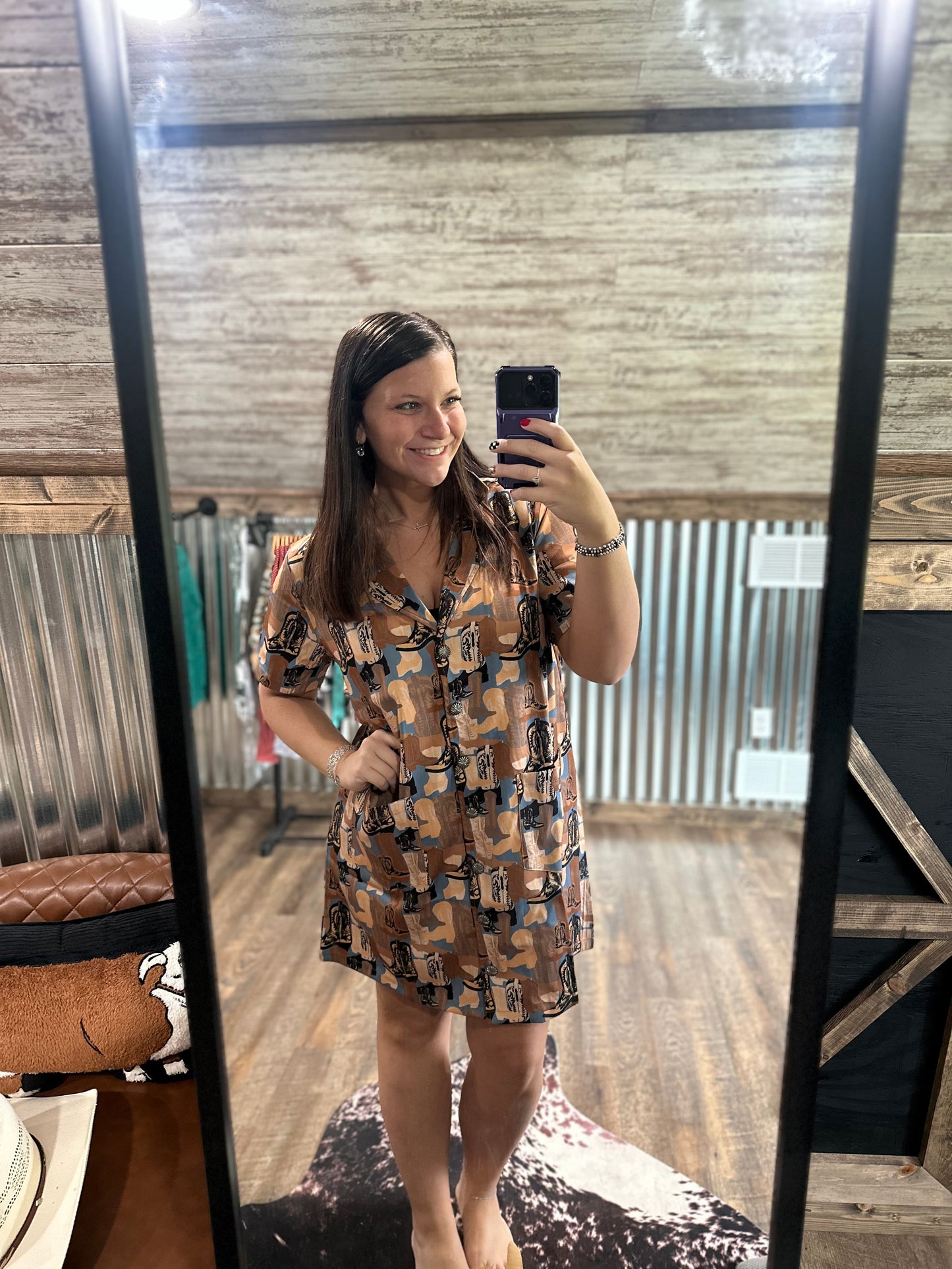 Boot Scootin Dress