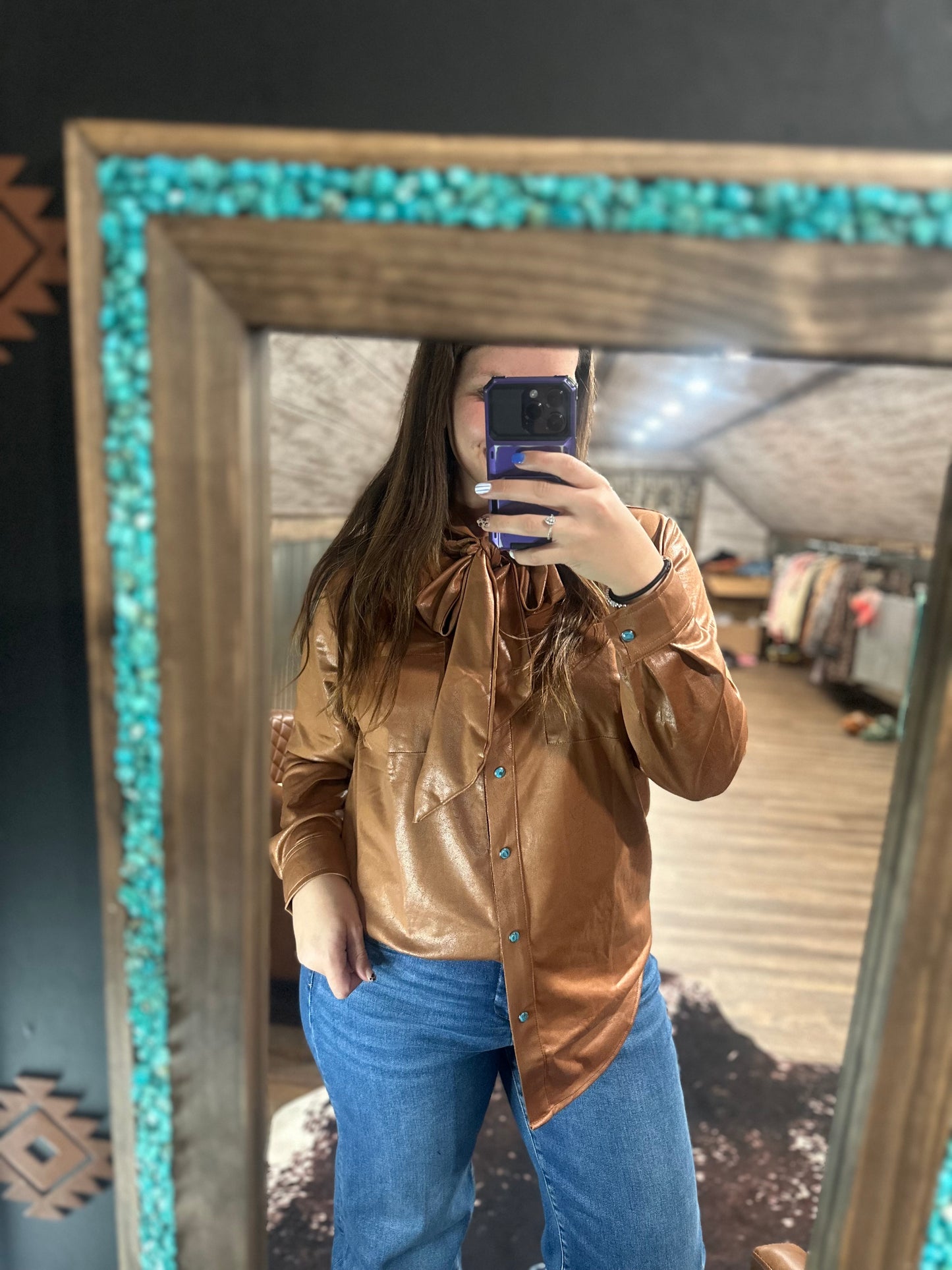 Rusty Tie Top