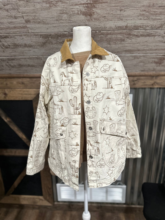 Tan Western Jacket