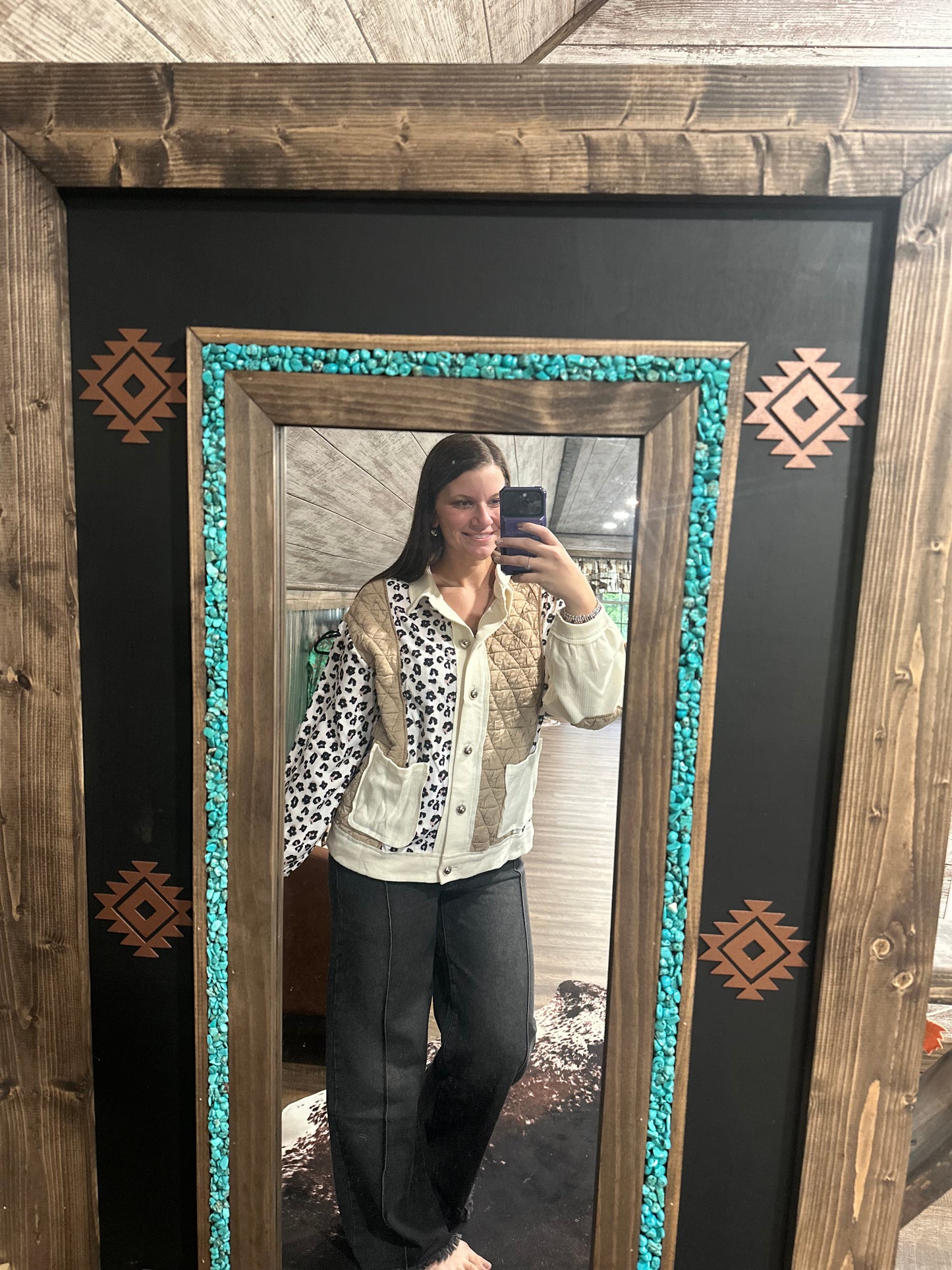 Cheetah Patch Jacket