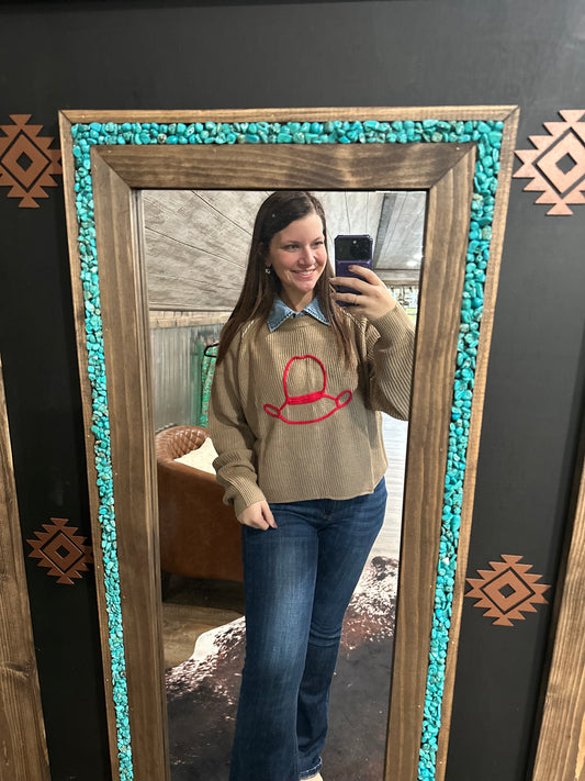 Hats Off Sweater