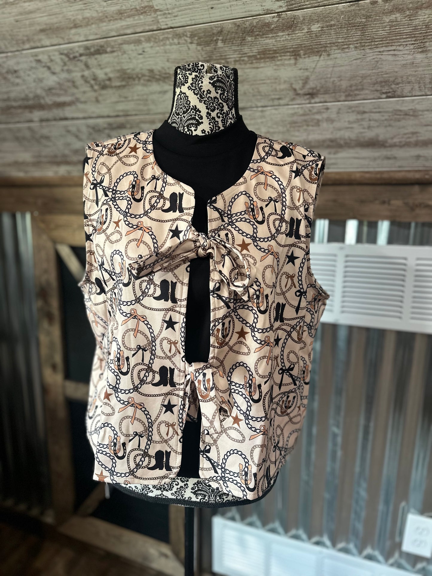 Rustic Chain Vest