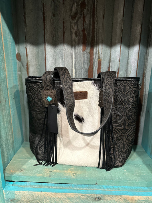 Wrangler Cowhide Tote